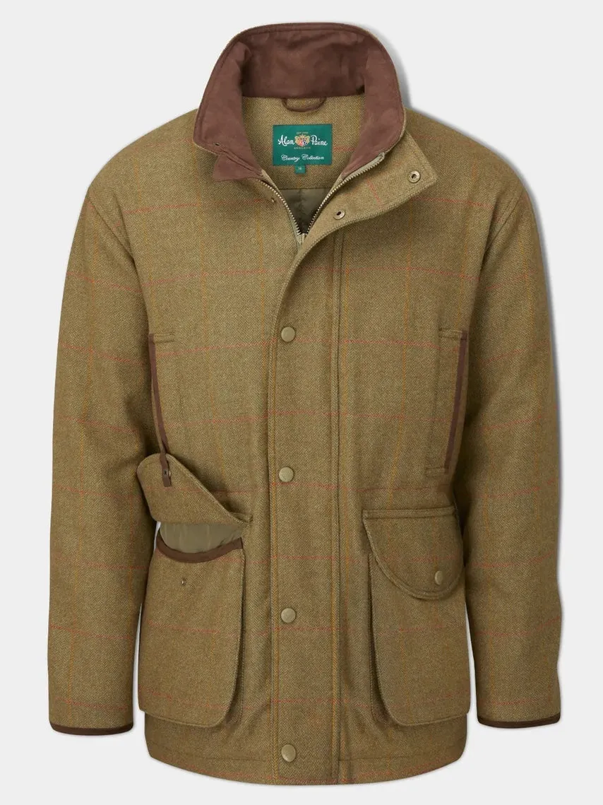 SALE Alan Paine Combrook Field Waterproof Tweed Coat